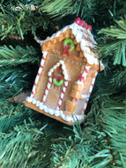 Gingerbread House Decorated Ornament