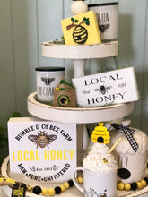 Load image into Gallery viewer, Local Honey Wooden Sign
