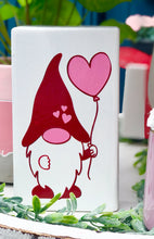 Load image into Gallery viewer, Cute Gnome Holding a Balloon, Tiered Stand Sign
