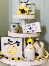 Load image into Gallery viewer, 3D large Bee Skep Sign
