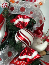 Load image into Gallery viewer, Peppermint Candy Ornament 7.5 Inch
