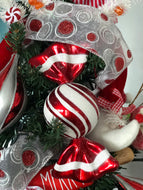 Peppermint Candy Ornament 7.5 Inch