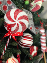 Load image into Gallery viewer, Peppermint Candy Ornament
