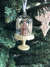 Load image into Gallery viewer, Elegant Gingerbread Cloche Ornament
