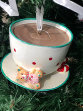 Load image into Gallery viewer, Christmas Tea Cup Ornament Assorted
