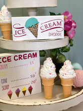 Load image into Gallery viewer, Ice Cream Shop Menu

