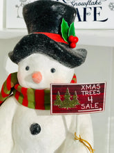 Load image into Gallery viewer, Bethany Lowe Snowman &quot;Trees For Sale&quot;
