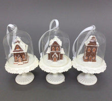 Load image into Gallery viewer, Elegant Gingerbread Cloche Ornament
