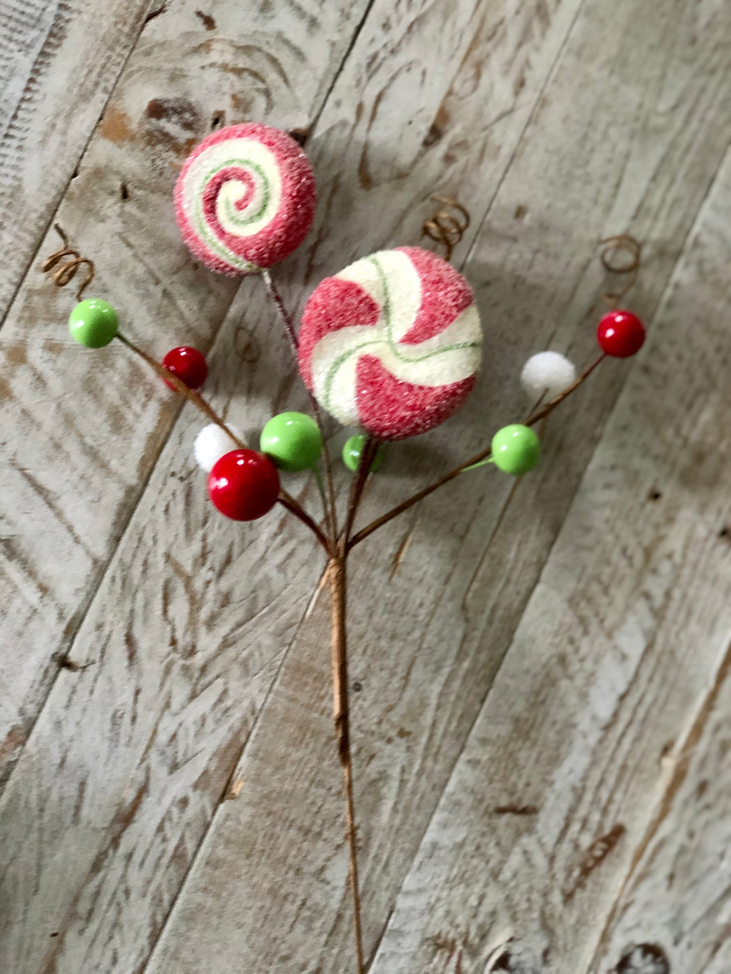Peppermint and Berry Tree Pick
