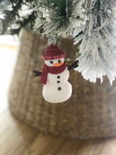 Load image into Gallery viewer, Cute Little Snowman With Carrot Nose and Button Eyes
