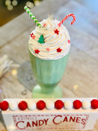 Candy Cane Faux Topper