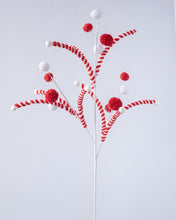 Load image into Gallery viewer, Red and White Berry Spray Picks
