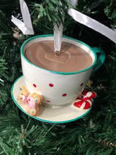Load image into Gallery viewer, Christmas Tea Cup Ornament Assorted
