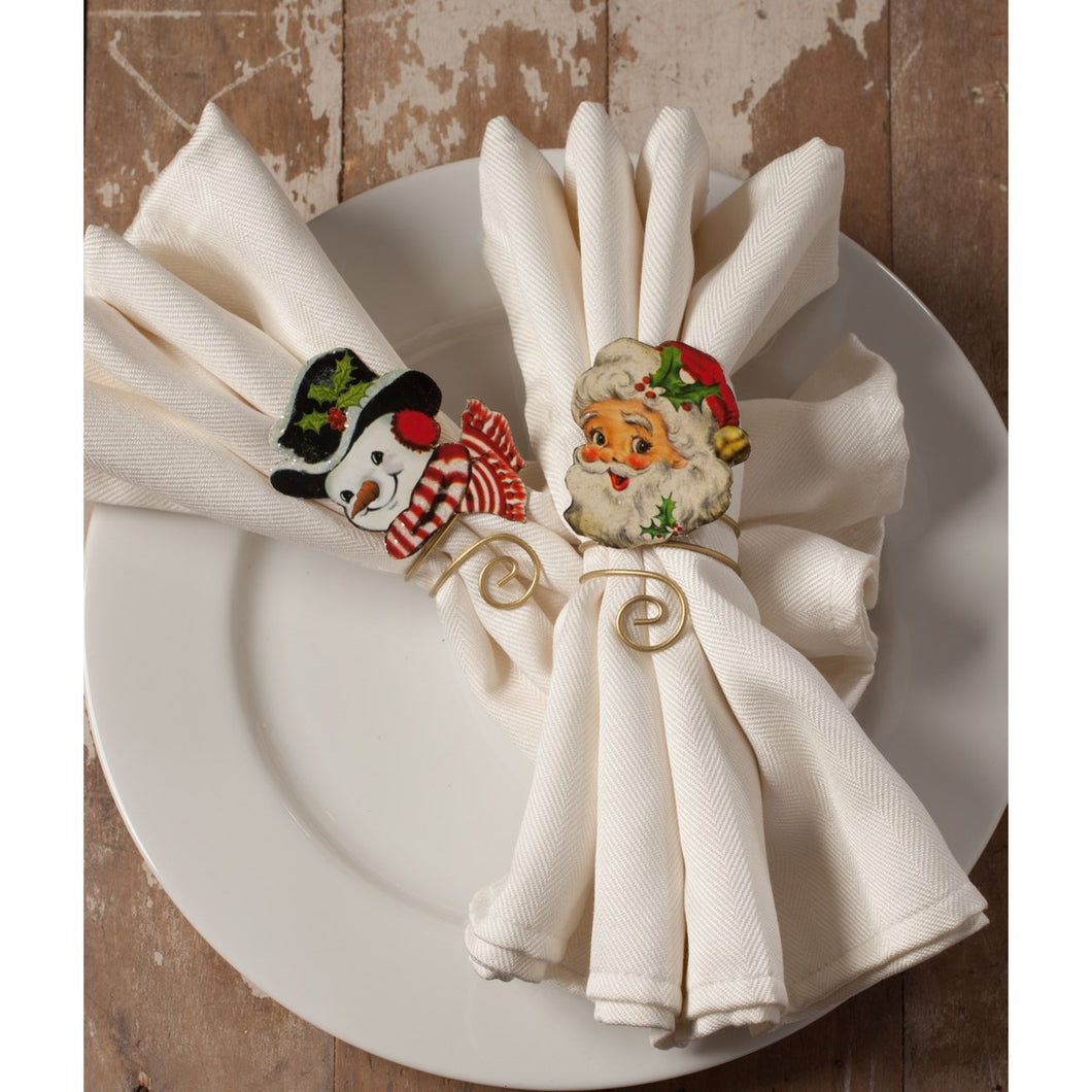 Bethany Lowe Napkin Rings Set of TWO